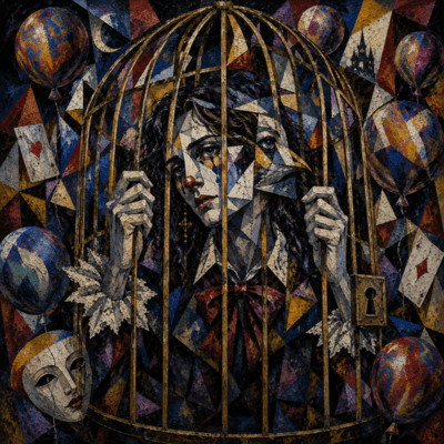 a marble cage