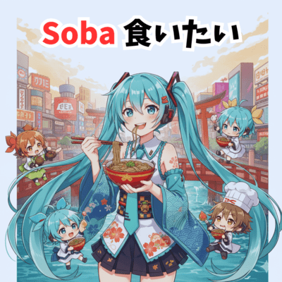 I want to eat soba