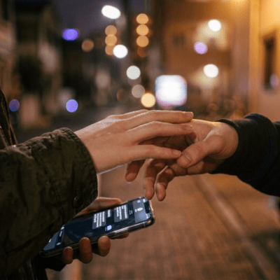 Palm that touched