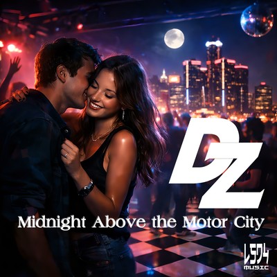 Midnight above the Motor City