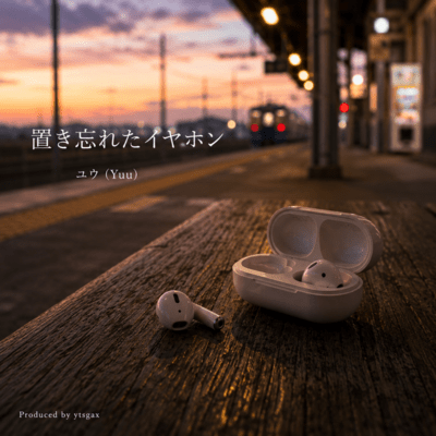 Left-behind earphones
