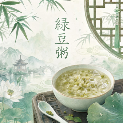 Mung bean porridge
