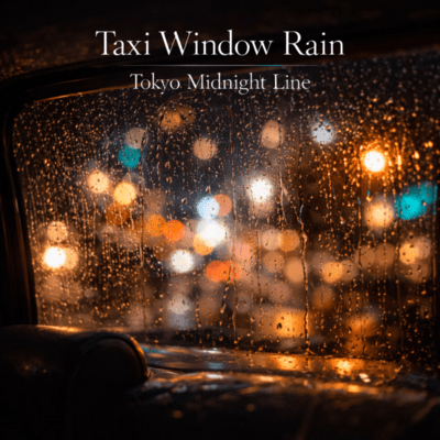 Taxi Window Rain