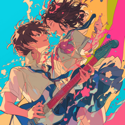 Japan Anime Lo-Fi Happy