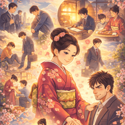 A woman from Hakata The secret to raising a man