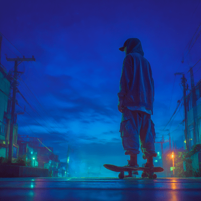 Blue Scenery