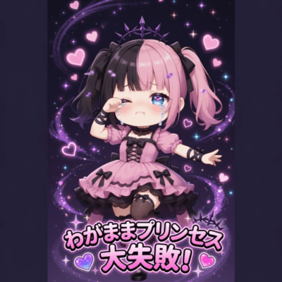 A selfish princess, a complete failure!