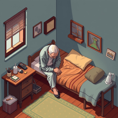 Light in a little room