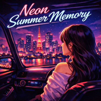 Neon summer memory