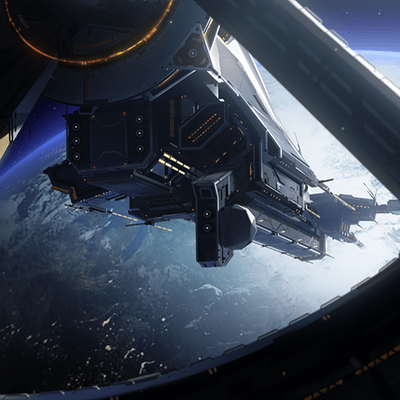 Space Walk - Herta Space Station (from Honkai: Star Rail)