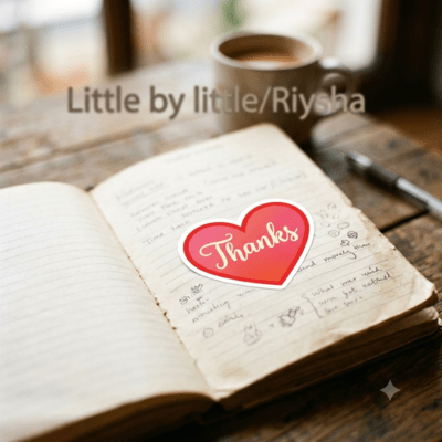 little by little