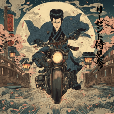 Enter the Pompadour Samurai!