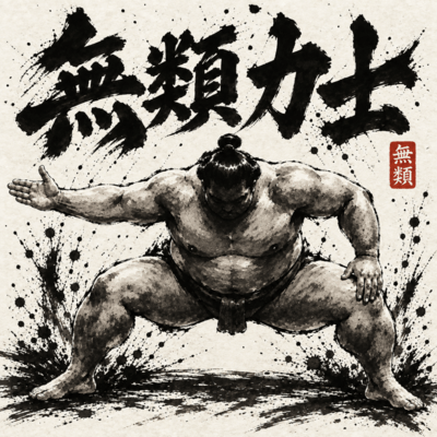 MURUI RIKISHI - The Peerless Wrestler.