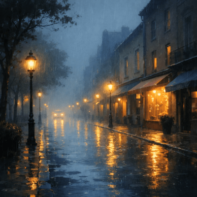 Walking at the Pace of Rain