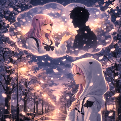 I'm silent in front of you