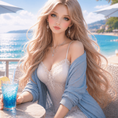 Ocean Blue Soda
