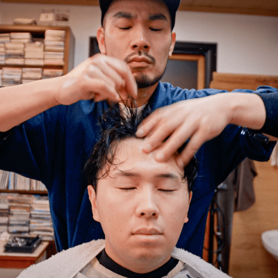 Most Aggressive Scalp Massage for Hard Muscles (Live at Yamaguchi Barber, 2026)