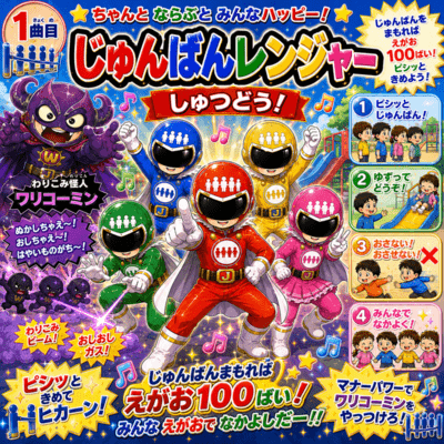 Line-Up Rangers, Roll Out!