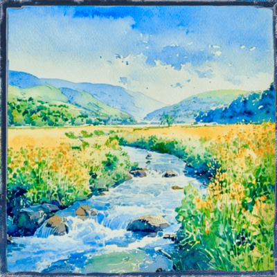 Silvery First Scenery