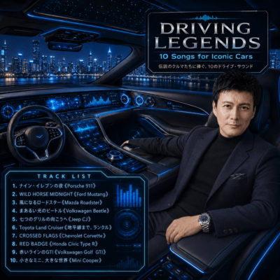 DRIVING LEGENDS-10 Songs for Iconic Cars