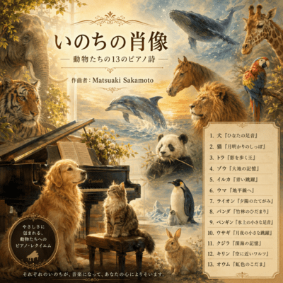 Portraits of Life: Thirteen Piano Poems of Animals