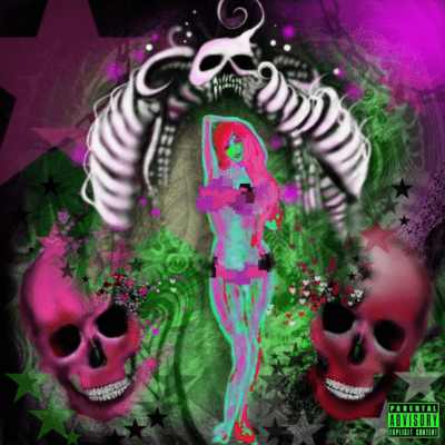 pink skull