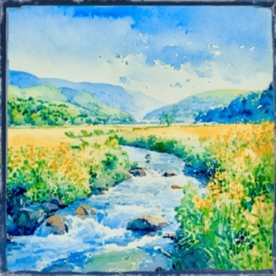 Silvery First Scenery