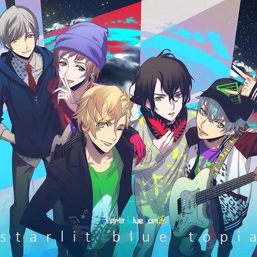 starlit blue topia