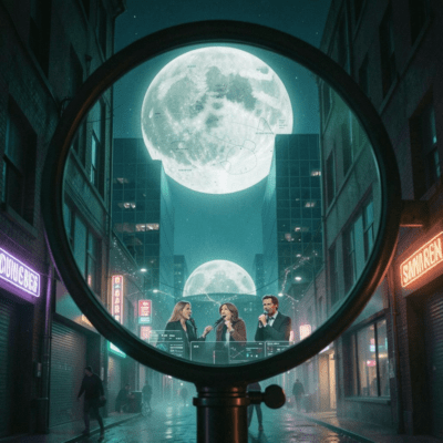 A Night When the Moon Feels Close
