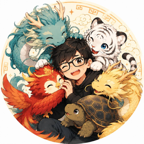 Megane & the Sacred Beasts