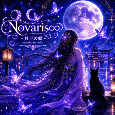 Butterfly Beneath Moon (Original)