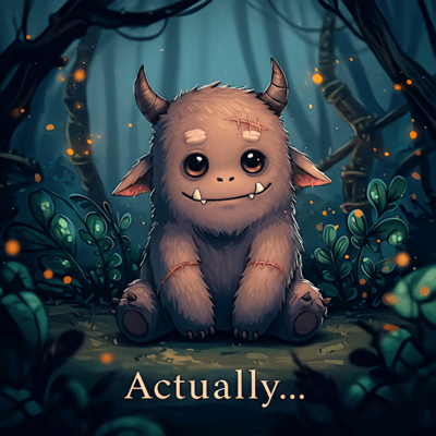 Actually...