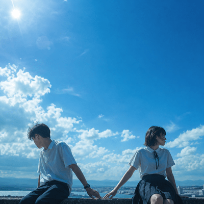in the Blue