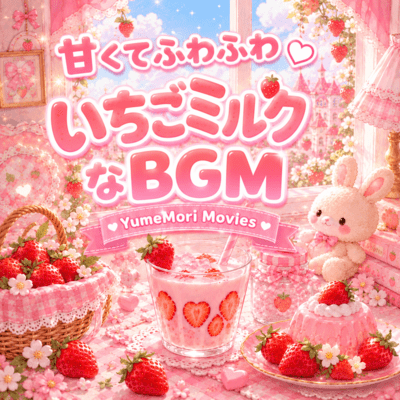 A sweet and fluffy afternoon of strawberry milk