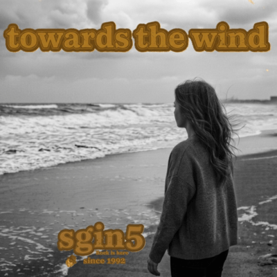 towards the wind