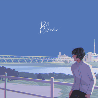 blue