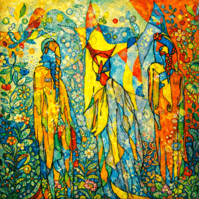 By the lake of Gararia