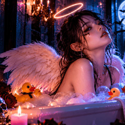ANGELS IN MY BATHROOM