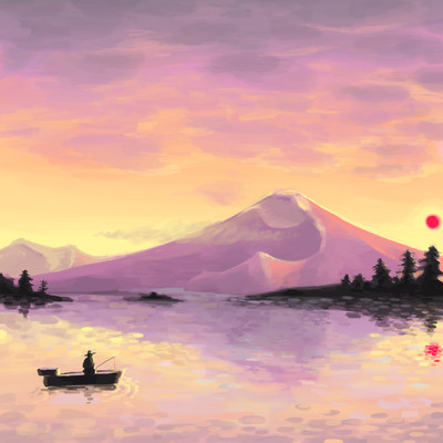 Wind Blowing on Peaks