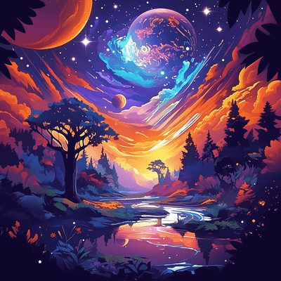 Melody of the Nebula - Healing Music to Unite the Mind with the Universe -