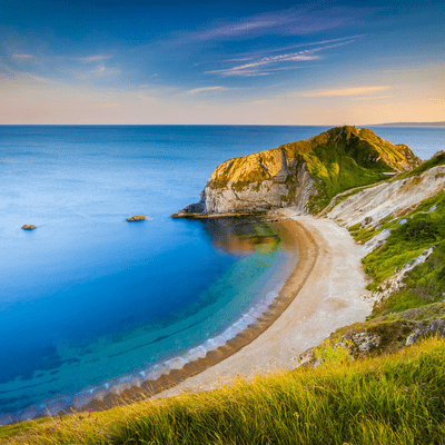 Gentle Light Over the Cove