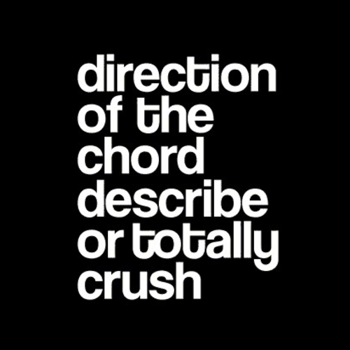 direction of the chord