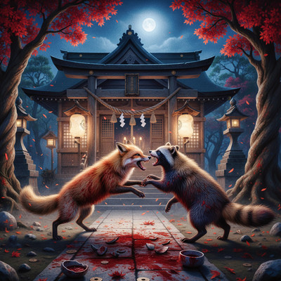 The Fox and the Raccoon